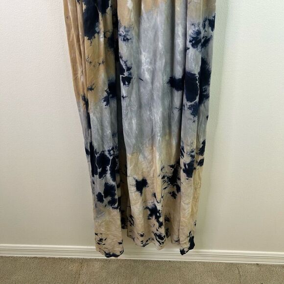 Hard Tail Forever XS Tie Dye Maxi Dress Y2K Babydoll Boho Lounge Grunge - Picture 3 of 11